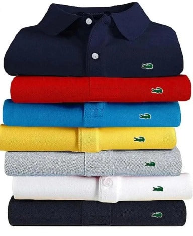 High Quality Men's Embroidered Polo Shirt 2023 Summer New High-End Business Casual Lapel Short Sleeve T Shirt Top
